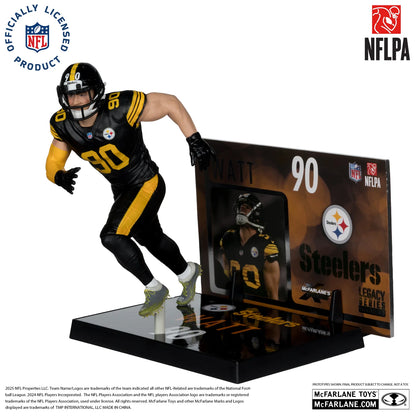 McFarlane's Sports Pick - Pittsburgh Steelers TJ Watt #90 NFLPA 7IN Figure