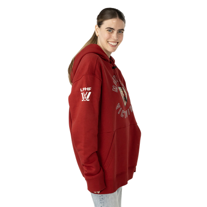 Montreal Victoire Ultimate Pullover Hoodie - Red