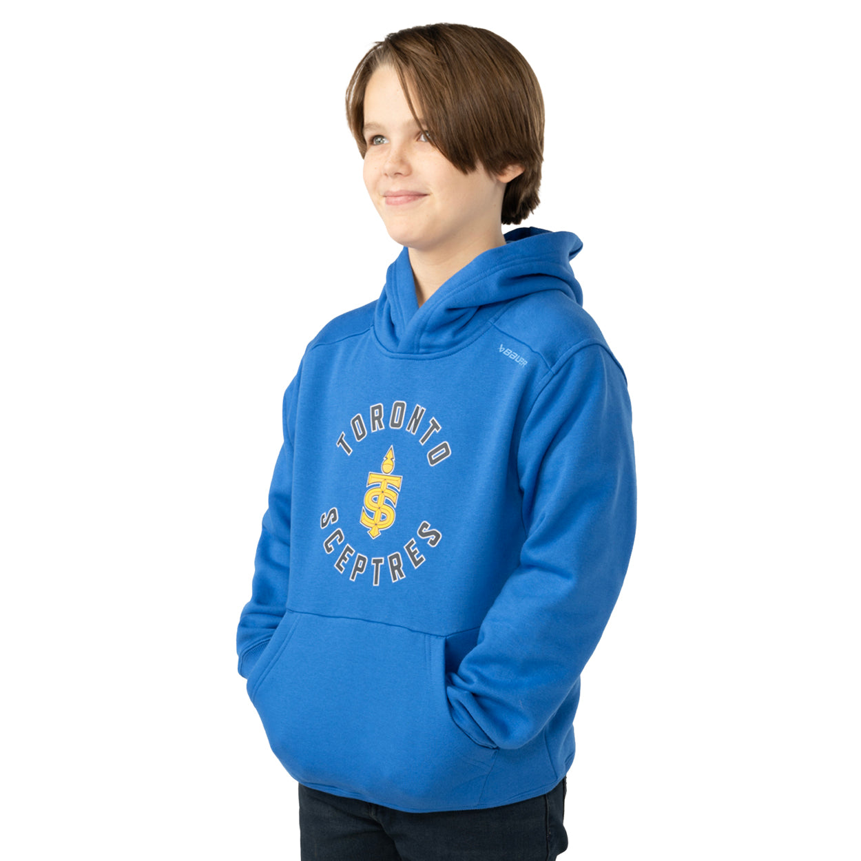 Youth PWHL Team Ultimate Hoodie Toronto Sceptres - Blue - Pro League Sports Collectibles Inc.