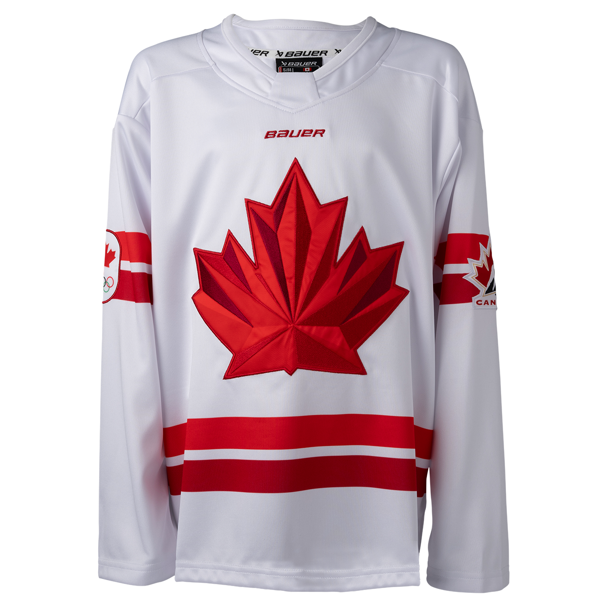 Youth Team Canada 2026 Olympics Bauer Replica Jersey - White