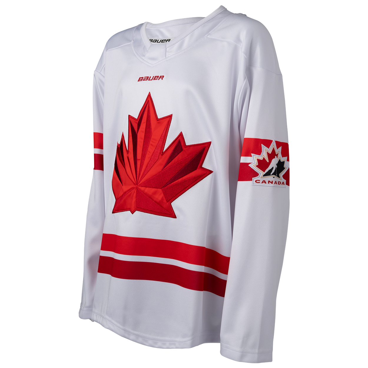 Team Canada 2026 Olympics Bauer Replica Jersey - White