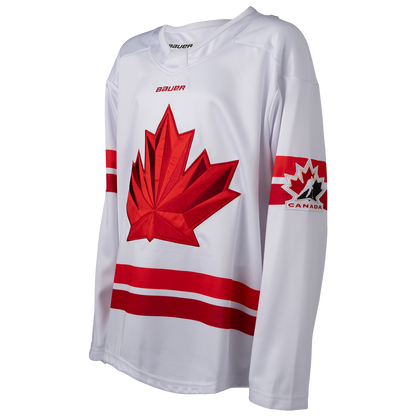 Youth Team Canada 2026 Olympics Bauer Replica Jersey - White