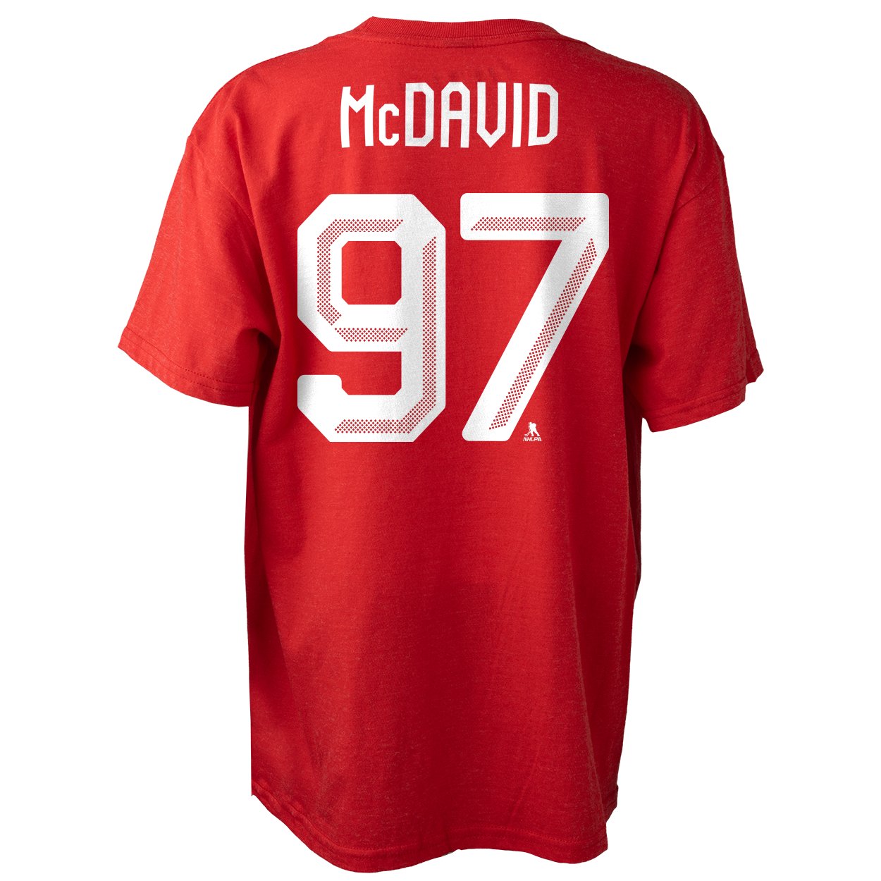 Connor McDavid #97 Hockey Canada Bauer 2026 Winter Olympics Player Name & Number T-Shirt – Red