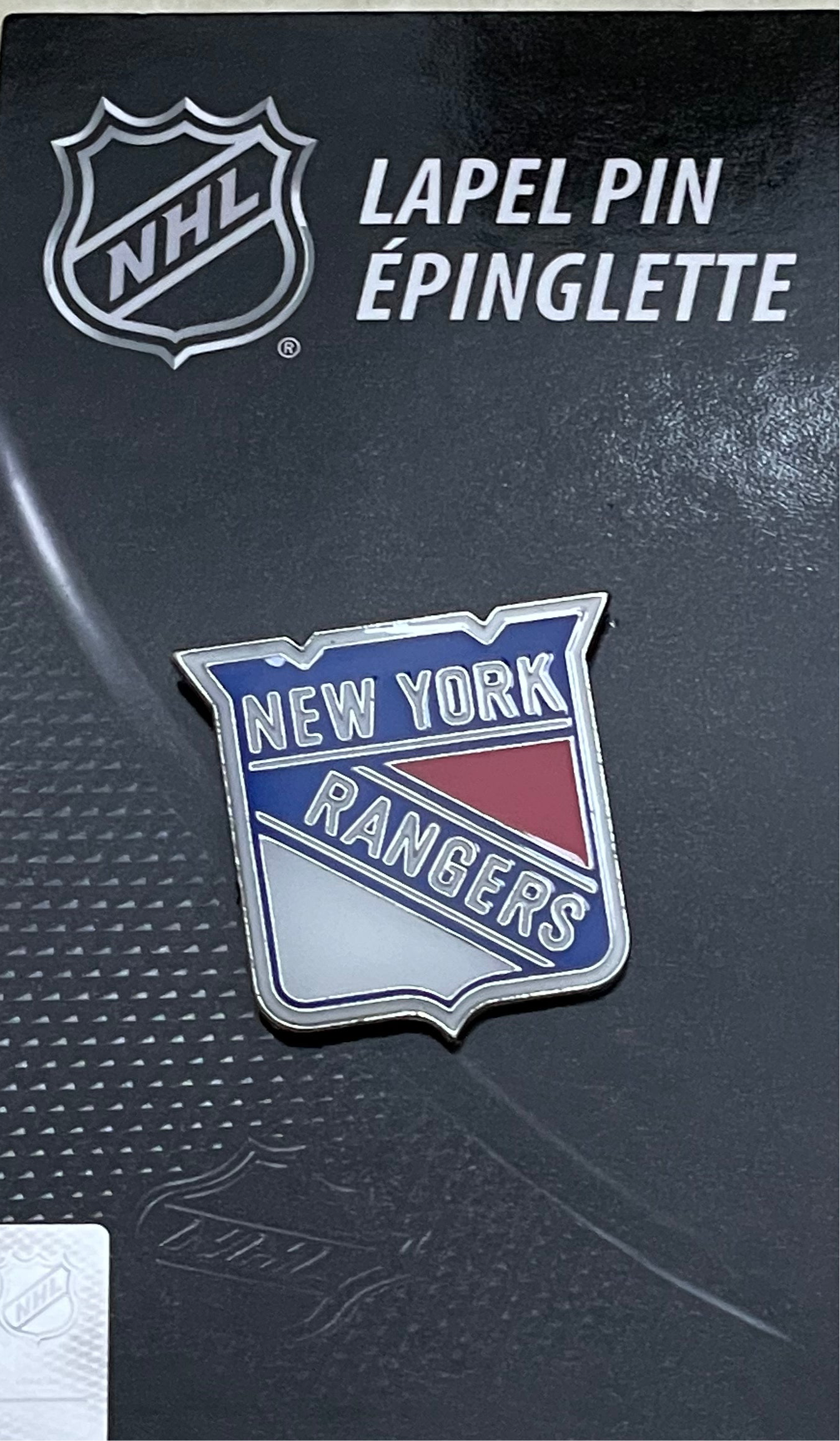 New York Rangers NHL Logo Lapel Pin