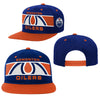 Youth Edmonton Oilers Logo Bar Snapback Hat