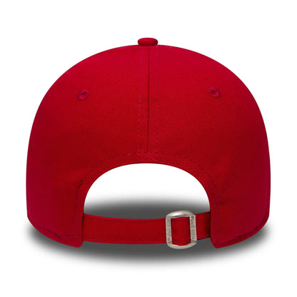 Youth Manchester United New Era 9FORTY Adjustable Hat - Red