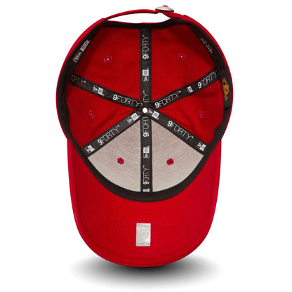Youth Manchester United New Era 9FORTY Adjustable Hat - Red