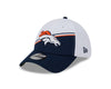 Denver Broncos New Era 2023 Sideline 39THIRTY Flex Hat - White/Navy - Pro League Sports Collectibles Inc.