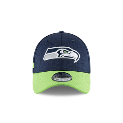 Seattle Seahawks New Era 2018 On Field Sideline Home 39Thirty Flex Fit Hat