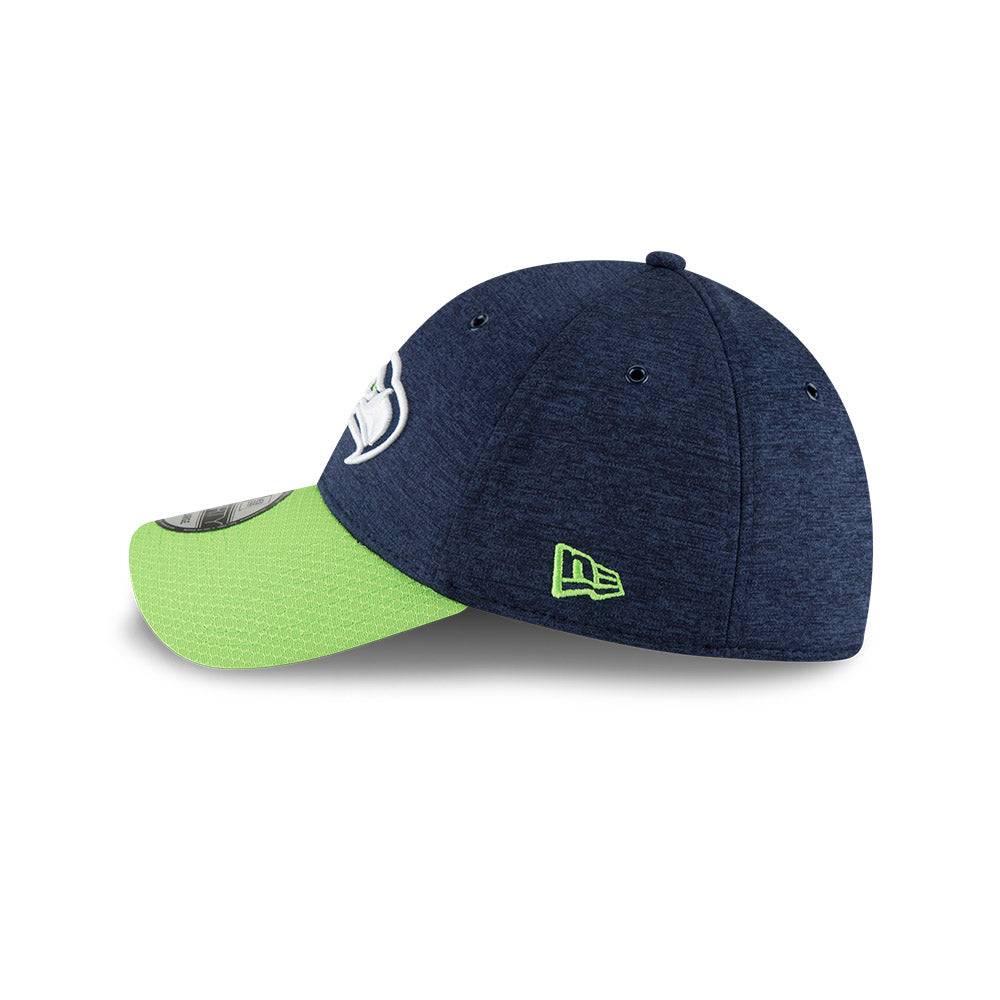 Seattle Seahawks New Era 2018 On Field Sideline Home 39Thirty Flex Fit Hat - Pro League Sports Collectibles Inc.