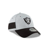 Las Vegas Raiders New Era 2018 On Field Sideline Home 39Thirty Flex Fit Hat