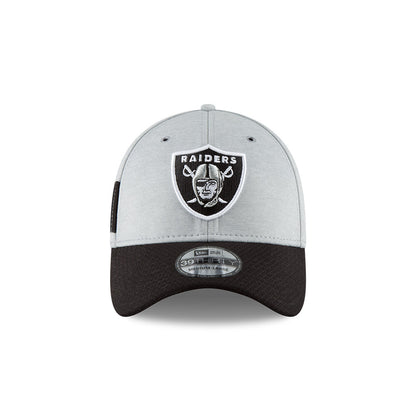 Las Vegas Raiders New Era 2018 On Field Sideline Home 39Thirty Flex Fit Hat