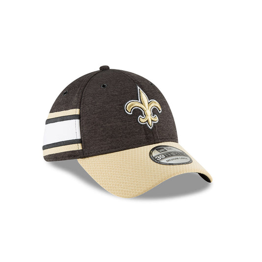 New Orleans Saints New Era 2018 On Field Sideline Home 39Thirty Flex Fit Hat