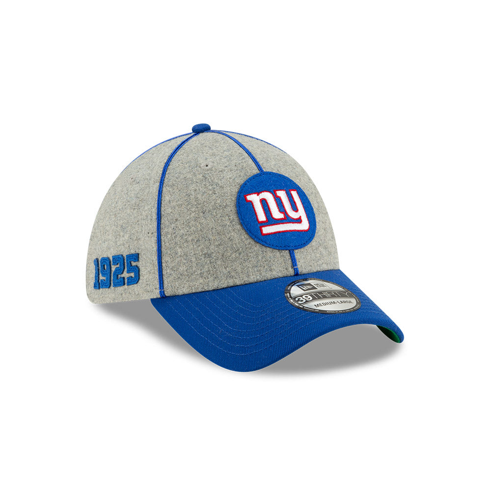 New York Giants New Era Official NFL Sideline Home 39Thirty Stretch Fit - Pro League Sports Collectibles Inc.