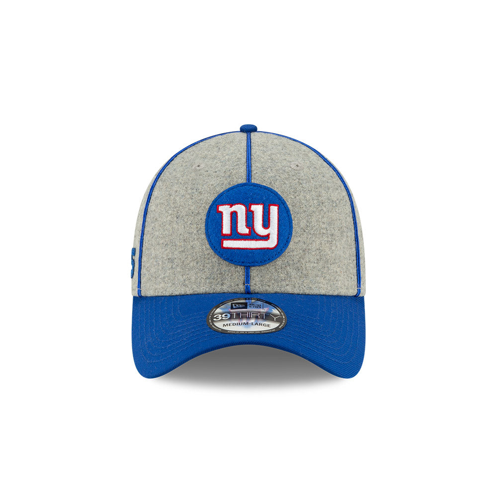 New York Giants New Era Official NFL Sideline Home 39Thirty Stretch Fit - Pro League Sports Collectibles Inc.