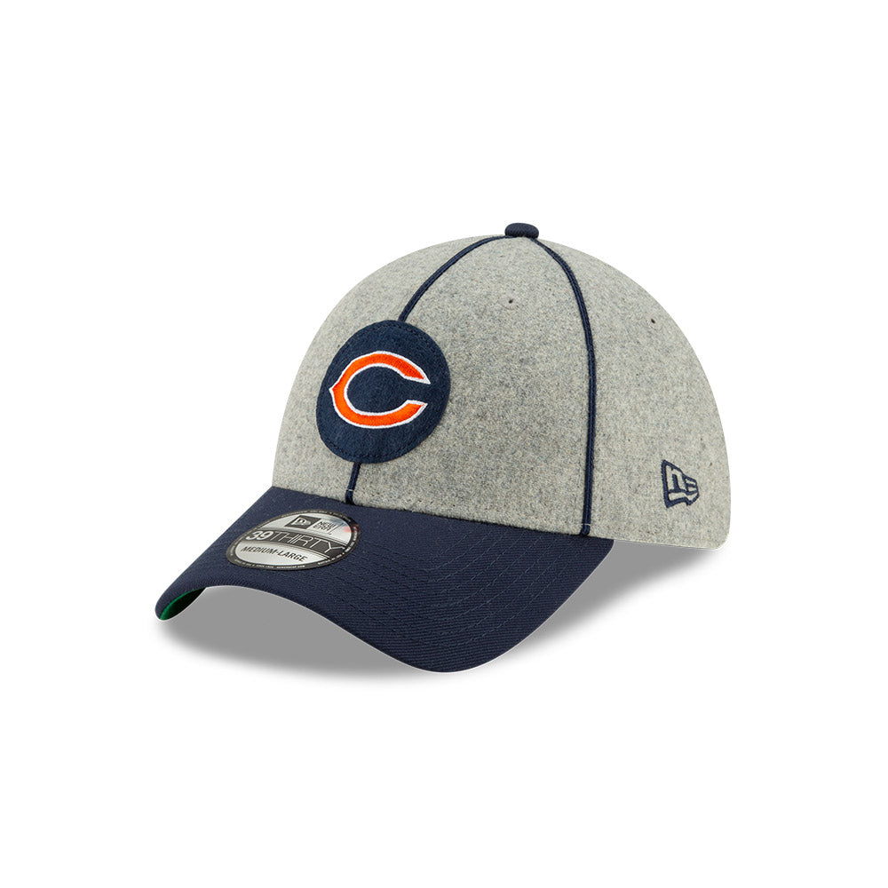 Chicago Bears New Era Official NFL Sideline Home 39Thirty Stretch Fit