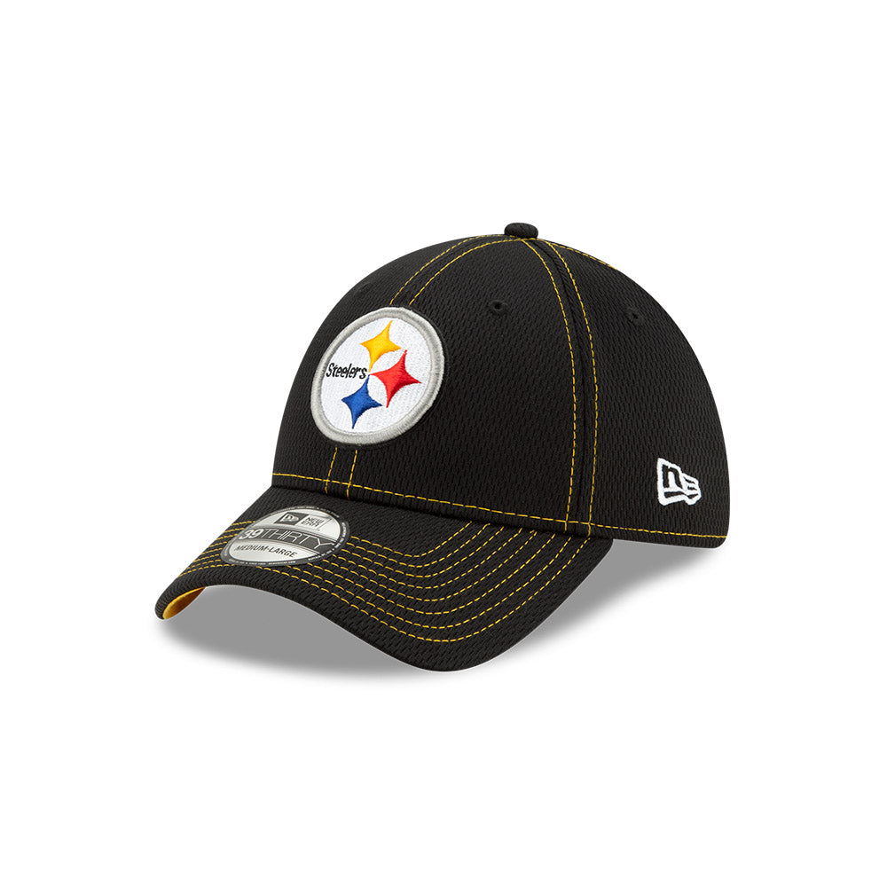 Pittsburgh Steelers New Era 2019 On Field Sideline Home 39Thirty Flex Fit Hat - Pro League Sports Collectibles Inc.