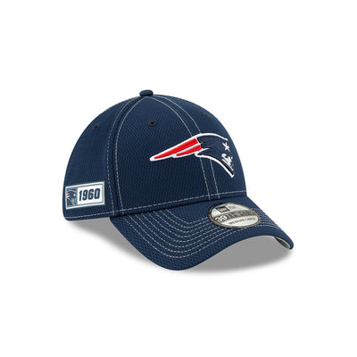 New England Patriots New Era 2019 On Field Sideline Home 39Thirty Flex Fit Hat