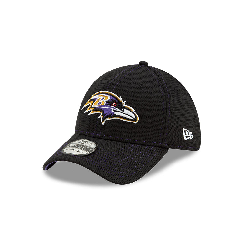 Baltimore Ravens New Era 2019 On Field Sideline Home 39Thirty Flex Fit Hat - Pro League Sports Collectibles Inc.