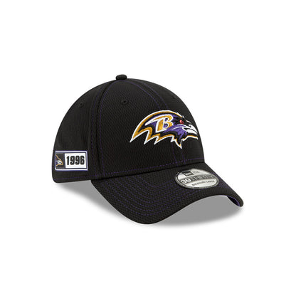 Baltimore Ravens New Era 2019 On Field Sideline Home 39Thirty Flex Fit Hat - Pro League Sports Collectibles Inc.