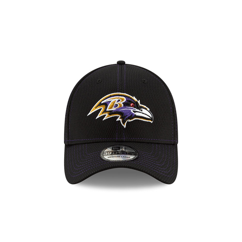 Baltimore Ravens New Era 2019 On Field Sideline Home 39Thirty Flex Fit Hat - Pro League Sports Collectibles Inc.