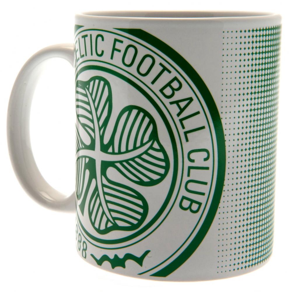 Celtic CFC 11OZ Halftone Mug - Pro League Sports Collectibles Inc.