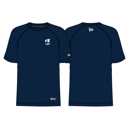Toronto Argonauts New Era 2026 Sideline Cavort Raglan T-Shirt - Navy