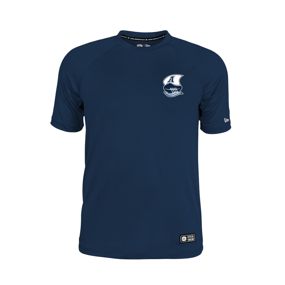 Toronto Argonauts New Era 2026 Sideline Cavort Raglan T-Shirt - Navy