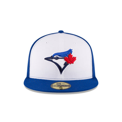 Toronto Blue Jays New Era 2025 MLB Postseason Alternate 3 59Fifty Fitted Hat - White