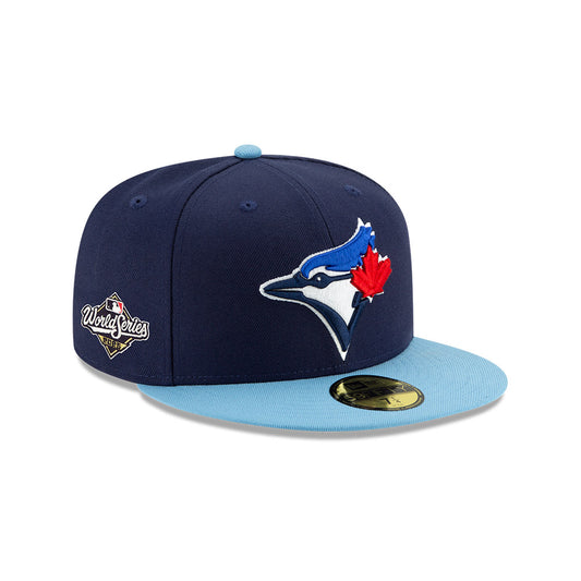 Toronto Blue Jays New Era Navy/Powder Blue Alternate 4 - 2025 World Series 59FIFTY Fitted Hat