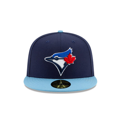 Toronto Blue Jays New Era Navy/Powder Blue Alternate 4 - 2025 World Series 59FIFTY Fitted Hat with Embroidered WS