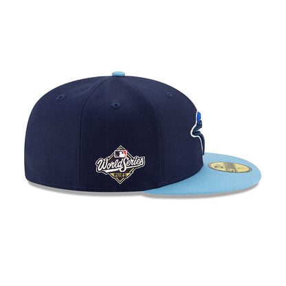 Toronto Blue Jays New Era Navy/Powder Blue Alternate 4 - 2025 World Series 59FIFTY Fitted Hat with Embroidered WS
