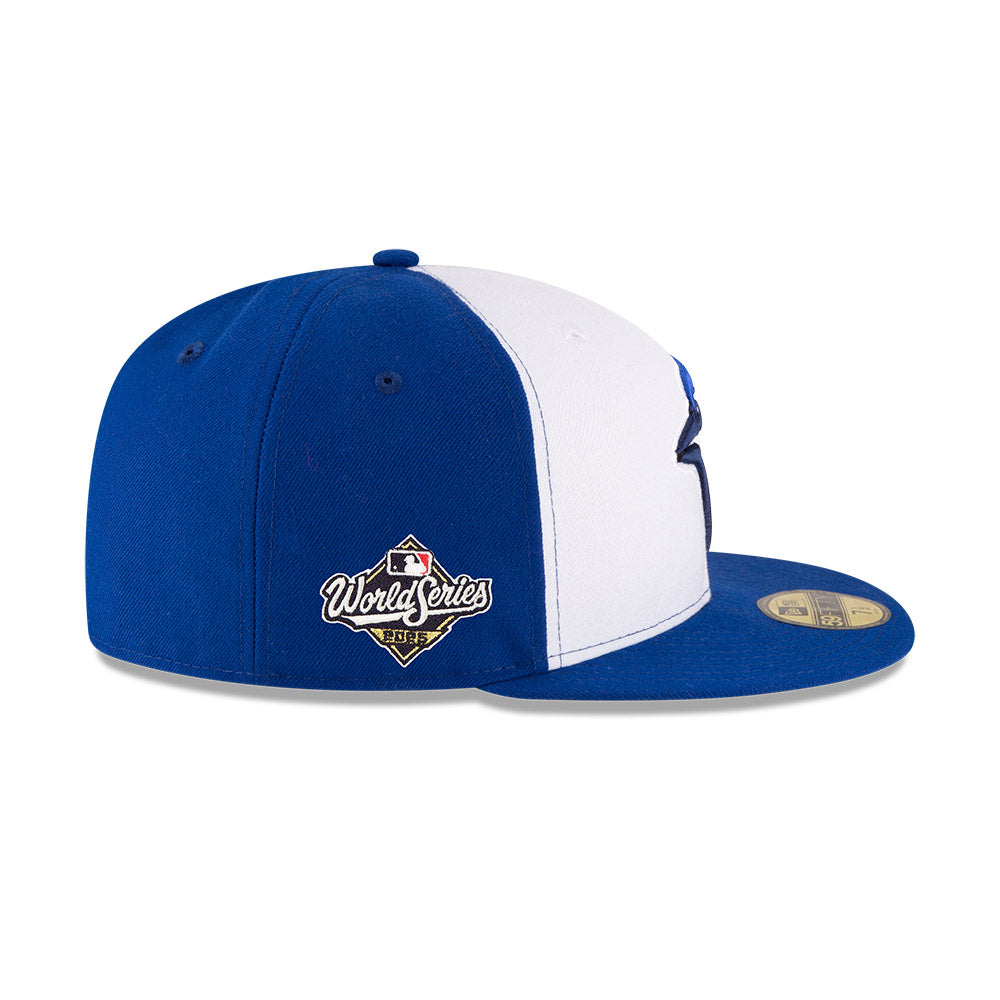 Toronto Blue Jays New Era White Front Alternate 3 - 2025 World Series 59FIFTY Fitted Hat with Embroidered WS