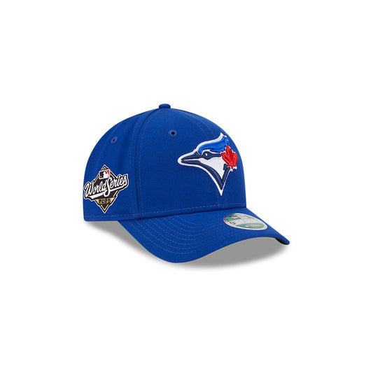 Youth Toronto Blue Jays New Era Royal 2025 World Series Side Patch 9FORTY M-Crown Adjustable Hat