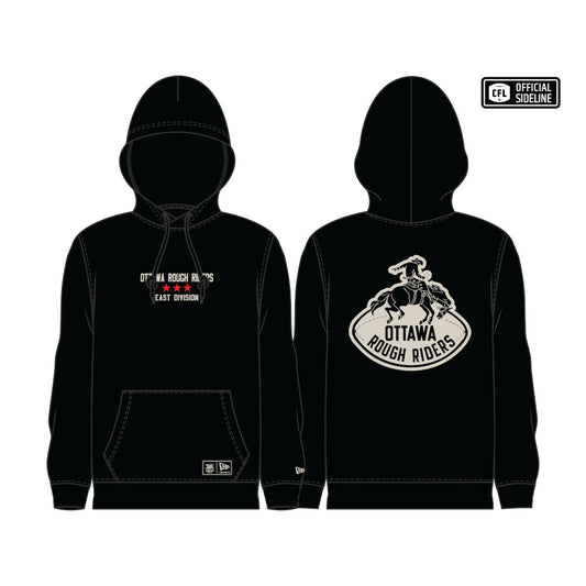 Ottawa Roughriders Turf Team Established 1876 New Era Hoodie - Black