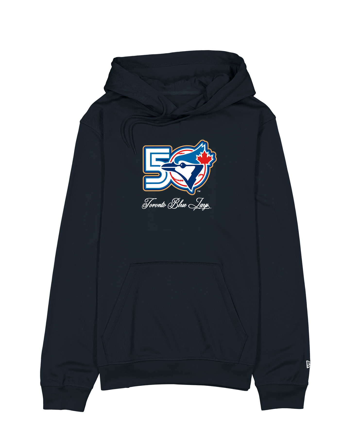 Toronto Blue Jays New Era 50th Season Anniversary Hoodie - Navy
