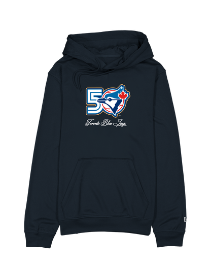 Toronto Blue Jays New Era 50th Season Anniversary Hoodie - Navy