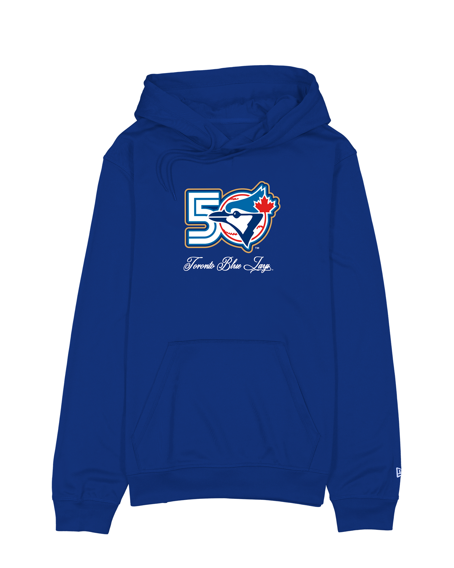 Toronto Blue Jays New Era 50th Season Anniversary Hoodie - Blue