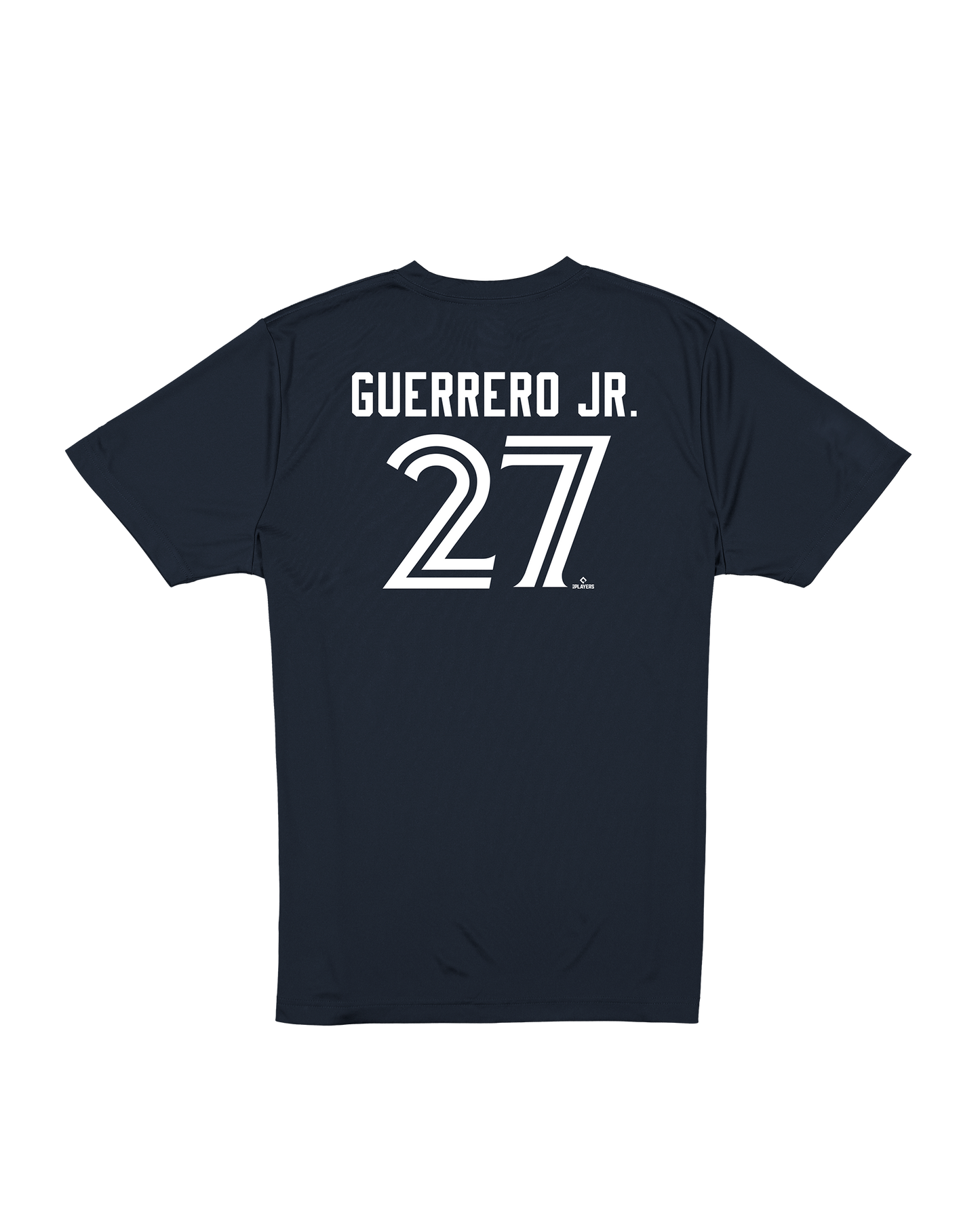 Toronto Blue Jays New Era Vladimir Guerrero #27 Name & Number T-Shirt - Navy