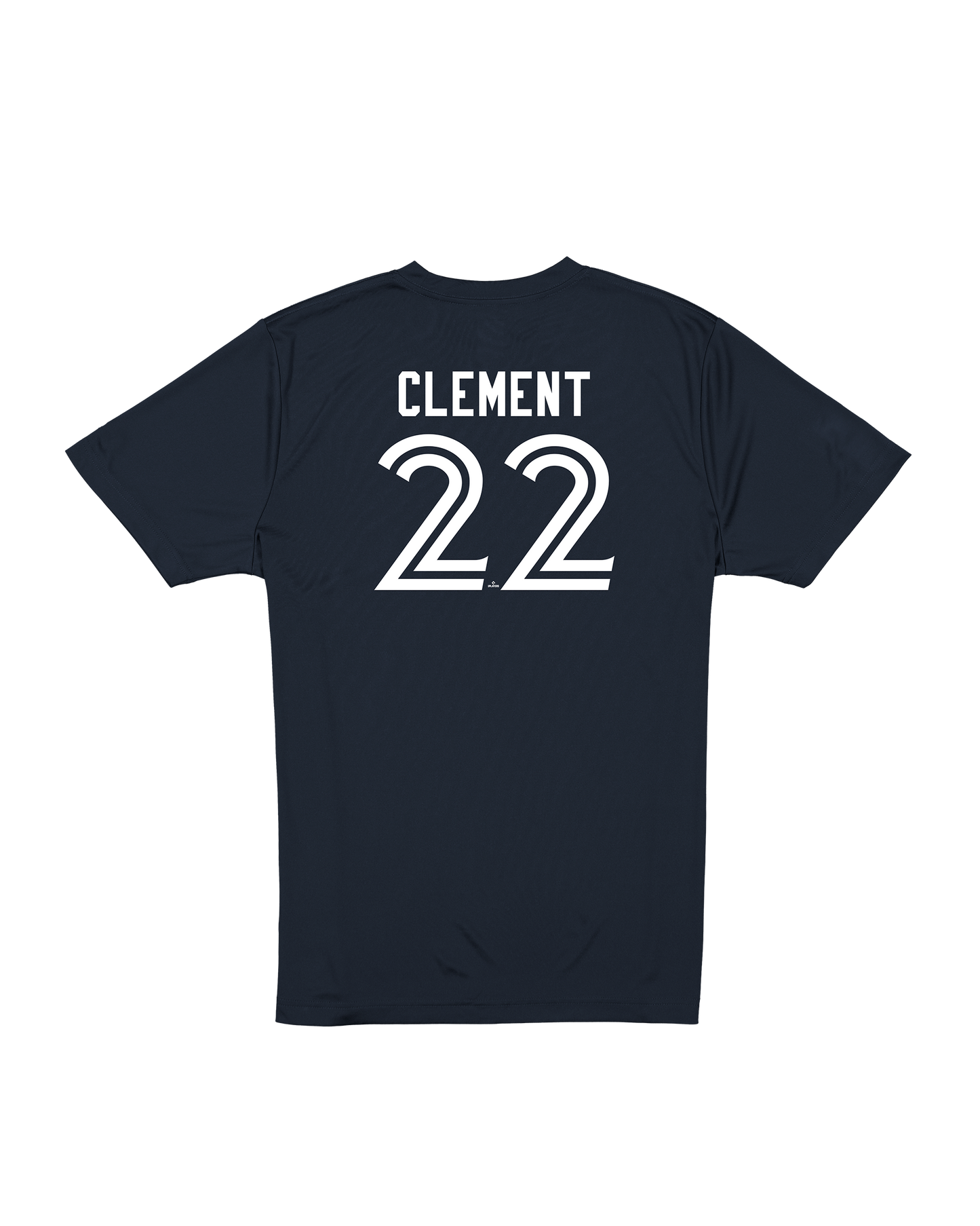 Toronto Blue Jays New Era Ernie Clement #22 Name & Number T-Shirt - Navy