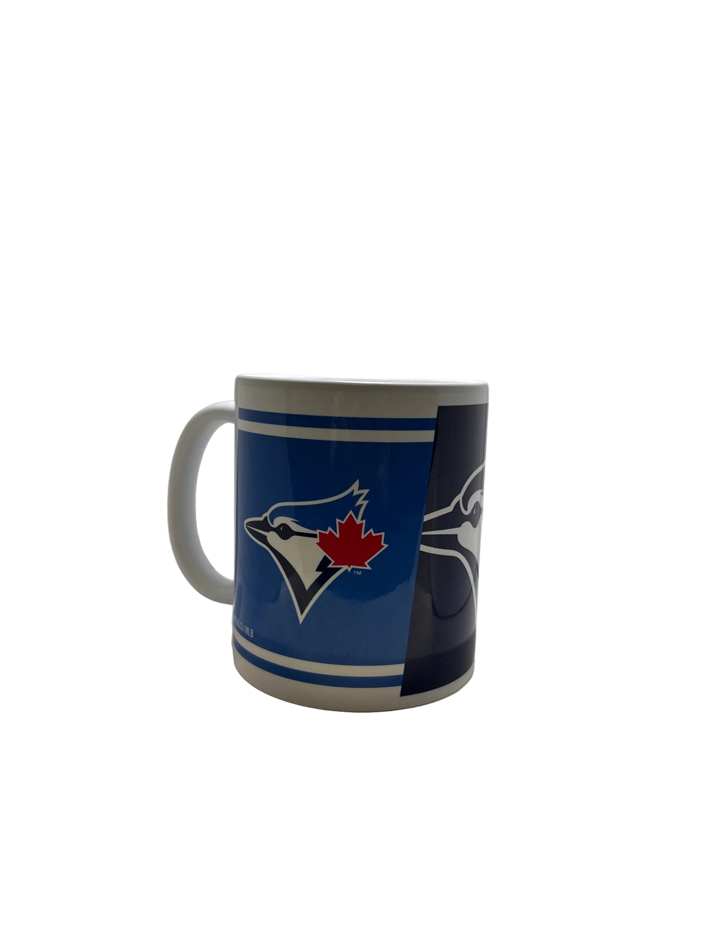 Toronto Blue Jays Triple Logo 11oz Sublimated Mug - White/Blue