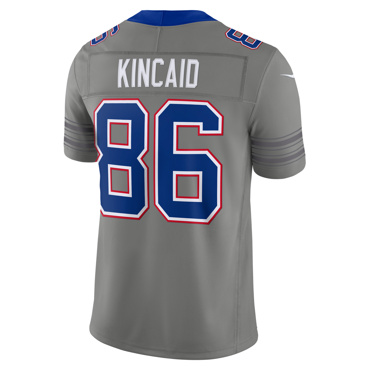 Dalton Kincaid #86 Buffalo Bills Nickel City Vapor F.U.S.E. Stitched Limited Jersey - Gray