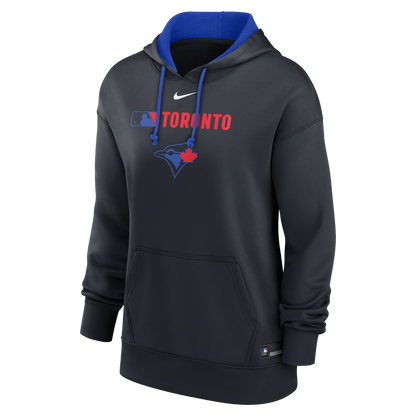 Women's Toronto Blue Jays Nike Authentic Collection City Connect Performance Pullover Hoodie