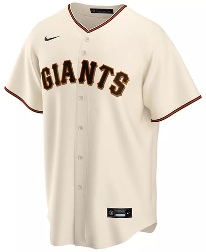 San Francisco Giants Nike Blank Replica Team Jersey - Cream White