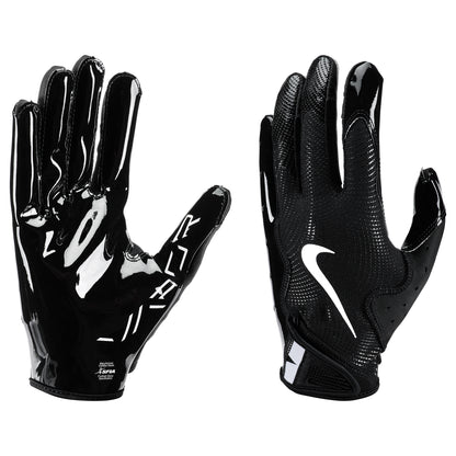 Jet Black Nike Vapor Football Gloves