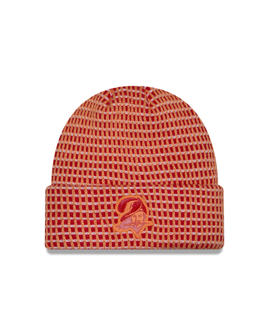 Tampa Bay Buccaneers 2026 New Era NFL Sideline Cold Weather Cuff Knit Toque - Historic Orange