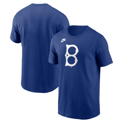Brooklyn Dodgers Nike Royal Cooperstown Collection Team Logo T-Shirt