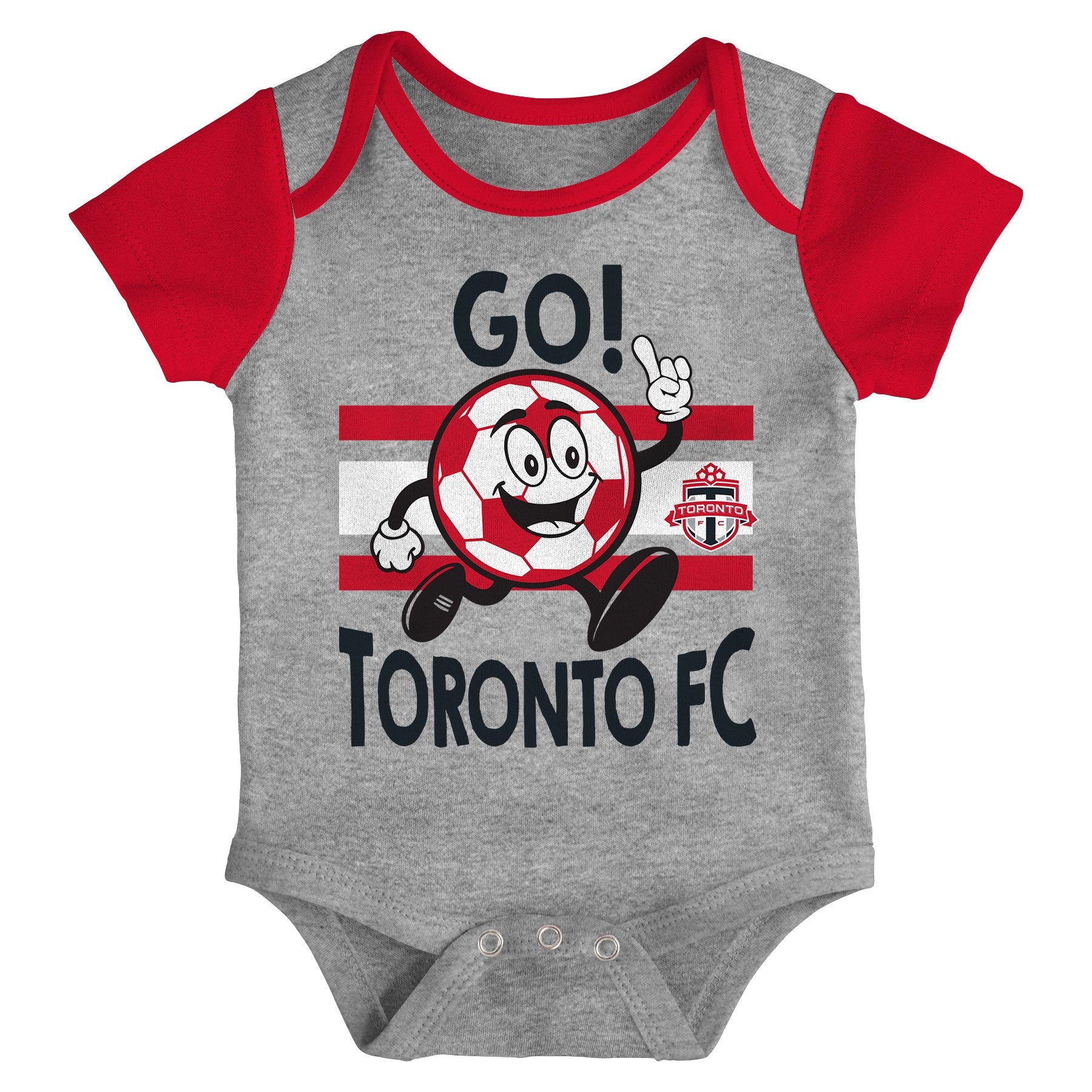 Infant Toronto FC MLS Out New True Fan 3-Piece Set - Pro League Sports Collectibles Inc.