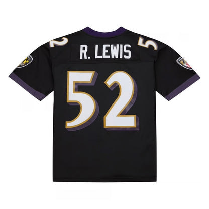 Ray Lewis #52 Baltimore Ravens 1994 Mitchell & Ness Retired Legacy Jersey - Black