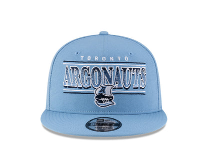 TORONTO ARGONAUTS CFL 2025 New Era 9FIFTY Snapback Hat - Sky Blue